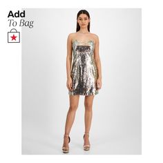 in stock Sequin Mini, Sequin Mini Dress, Sweetheart Neck, Gold Dress, Sequin, Pick Up, In Store, Buy Online, Women Accessories