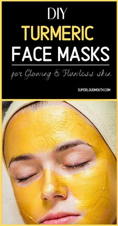 Diy Turmeric Face Mask, Turmeric Face, Turmeric Face Mask, Skin Care Routine For 20s, Homemade Face Masks, Homemade Face, Skin Complexion