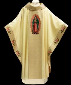 Ecclesiastical Vestments, Mens Ministry, Thailand Dress, Liturgical Colours, Liturgical Seasons, Juan Diego, Dupioni Silk, Our Lady Of Guadalupe