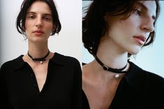 Maimoun Justine Clenquet Pearl Choker Velvet Choker Outfit, Choker Outfit, 70s Glam Rock, 70s Glam, Velvet Choker, Leather Chokers, Mix Style, A Perfect Circle, Women's Jewelry And Accessories