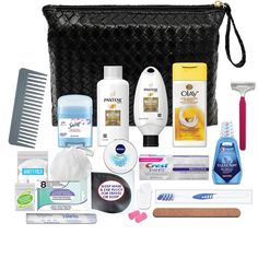 PRICES MAY VARY. TRUSTED: Family-Owned, Convenience Kits International has sold Beauty/Grooming/Hygiene Women’s-Men’s-Kids Travel Kits with Essential TSA compliant Travel-Size Toiletry Products, Since 1985. KITS INCLUDE: National Brand Grooming, Hygiene and Oral Care Travel-Size Toiletries in Reusable Zippered, Clear, Dopp and Cosmetic Bags. Popular Brands Inside Kits Include: Hair Care: Loreal, Panten, TRESemm, Herbal Essences, John Freida Frizz Ease, Giovanni, Axe, Dove Men & Care, Suave Natur Sunrise Room, Kid Travel Kit, Olay Body Wash, Crest Toothpaste, Perfect Travel Bag, Dove Men Care, Travel Size Toiletries, Best Travel Accessories, Facial Wipes