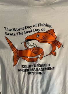 Funny Fishing Shirt, Silly Clothes, Silly Shirt, Funky Shirts, Sarcasm Shirts, Shirt Outfits, Worst Day, Weird Shirts, Cooler Look