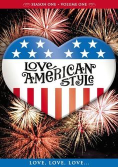 an american style heart with fireworks in the background