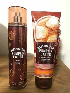 Bath And Body Works Set, Marshmallow Pumpkin Latte, Profumo Victoria Secret, Marshmallow Pumpkin, Bath N Body Works, Perfume Body Spray, Bath And Body Works Perfume, Shower Skin Care, Body Smells