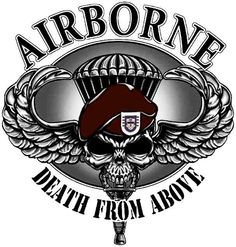 all the way 82nd Airborne Tattoo, Airborne Tattoos, Army Airborne, Airborne Ranger, Airborne Army, Army Tattoos, Military Logo, 82nd Airborne, 82nd Airborne Division