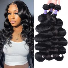 ※Item: Sunber Remy Human Hair 3 Bundles 100% Unprocessed Human Hair Weave for Black Women ※Hair Material: 100% Human Hair Bundles ※Hair Color: Natural Black Color ※Hair Grade: Sunber Hair, 7A Grade, Brazilian Hair, 100% Human Hair Bundles ※Hair Length: 8-30 inches Available ※Hair Weight: 95-100g per Bundle ※Texture: Body Wave/ Straight/ Jerry Curly/ Deep Wave Hair Weaves, Minimal Shedding, No Tangling Weave For Black Women, Deep Wave Weave Hairstyles, Peruvian Straight Hair, Remy Human Hair Weave, Straight Hair Bundles, Deep Wave Hairstyles, Hair Weaves, Human Hair Bundles, Quality Hair Extensions