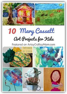 Preschool Famous Artist Projects, Mary Cassatt Projects For Kids, Art History Projects For Kids, Mary Cassatt Art, Famous Artists For Kids, Artist Study, Frida Art