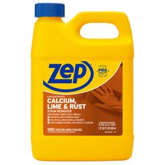 zep calcium lime and rust stain removeer