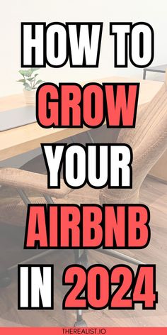 an office desk with the words how to grow your airbn in 2021