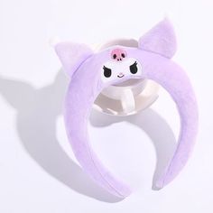 Description:Kawaii Sanrio HairbandSpecifications:Size: 16 cm * 2.9 cm. adjustable as one-size-fits-most Weight: 20 g/pieceMaterial: Velvet Fabric. AcrylicSanrio Characters: Black Kuromi/Purple Kuromi/Cinnamoroll/My Melody/PomPomPurinFeatures and Details:【Well-made Material】These sanrio hairbands are made of quality coral fleece material. High elasticity. Lightweight and stretchy. You may wash the band numerous times without worrying that it will lose its shape and color.【Kawaii and Functional】Our functional hairbands are widely applied in daily life. they can also hold your hair firmly in place while you are making up. washing face. reading. writing or doing housework.【Perfect Gifts】The kawaii sanrio hairbands are designed with lovely patterns and bright colors. girls and ladies must love Novelty Adjustable Headband With Ears, Adjustable Novelty Headband With Ears, Cute Adjustable Ears Headband, Playful Adjustable Ears Headband, Kawaii Party Hair Accessories Headband, Adjustable Cat Ears Novelty Headband, Novelty Adjustable Cat Ears Headband, Adjustable Novelty Cat Ears Headband, Adjustable Playful Cat Ears Headband