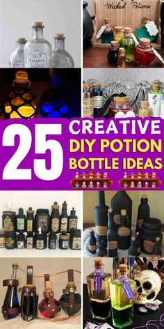 25 creative diy pottery bottle ideas that are easy to make and great for home decor