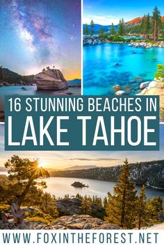 16 stunning & Best Beaches in Lake Tahoe + Secret Expert Tips Lake Tahoe Beach