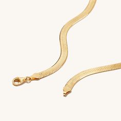 18k Gold | 925 Silver Product ID 454 Mejuri Necklace, Snake Choker Necklace, Snake Choker, Gold Herringbone Chain, Herringbone Chain, Herringbone Design, Snake Chain Necklace, Herringbone Necklace, Elegant Necklace