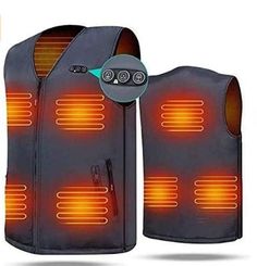 the heated vest is being used for heating up