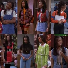 Moesha Outfits, 90s Inspired Outfits, Tv Show Outfits