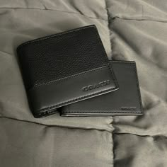 Leather Black Coach Wallet Negotiable For A Reasonable Offer. Open To Suggestions! Coach Trifold Wallet With Rfid Blocking For Formal Use, Coach Leather Trifold Wallet For Business, Classic Black Trifold Wallet For Business, Wallet For Boyfriend, Black Bifold Wallet For Formal Occasions, Formal Black Rfid Blocking Wallets, Coach Leather Trifold Wallet For Everyday Use, Coach Leather Wallets For Business, Classic Coach Leather Wallets