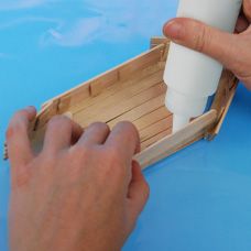 Wood Stick Ship - Craft Project Ideas