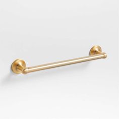 an image of a gold colored towel bar