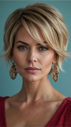 Get inspired with these hot mom haircut ideas for 2024! From short to medium, cool to easy styles, we've got you covered. Discover low maintenance, around face, long, modern, 90s, curly, and more trendy looks to rock this year. Find your perfect low maintenance haircut today! Choppy Bob Hairstyles For Fine Hair Over 50, Short Bob With Long Layers, Short Long Hair, Mom Haircut, Mom Haircuts, Shaggy Short Hair, Chin Length Hair, Messy Short Hair, Edgy Short Hair