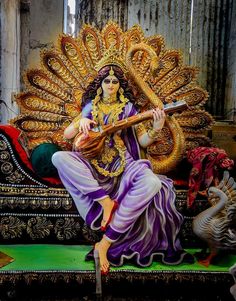 Saraswati Mata Murti, Devi Images