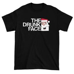 Get ready to spread some holiday cheer with our Santa Claus Drunk Face Funny Men's Christmas T-Shirt! Made from 100% premium quality cotton, this t-shirt is not only comfortable to wear but also durable. Available in sizes small to XXXL, there's a perfect fit for everyone. This hilarious t-shirt features a vibrant digital print of Santa Claus with a comically exaggerated drunk face, sure to bring a smile to anyone's face this Christmas season. The print is hard-wearing and will last through many Drunk Face, Face Funny, Christmas Men, Mens T Shirts, Christmas T Shirt, Man Humor, Christmas Season, Christmas Tshirts, Are You The One