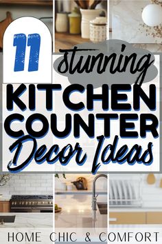 kitchen countertop decor, kitchen counter styling, kitchen counter organization, kitchen counter decor ideas, kitchen countertops, kitchen counters Kitchen Big