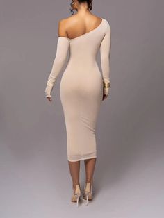 Washing instructions: Hand Wash Composition: Spandex, Polyester, Natural Fiber Designer Style ID: FP65323236 Midi Dress Elegant, Midi Dress For Women, One Shoulder Midi Dress, Ruched Midi Dress, Sleeve Midi Dress, Club Party, Bodycon Midi, Long Sleeve Midi, Long Sleeve Midi Dress