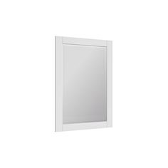 Wade Logan® Bernharda Modern & Contemporary Beveled Bathroom/Vanity Mirror & Reviews | Wayfair Rectangle Mirror, Metal Hangers, Bathroom Vanity Mirror, Wood Construction, Vanity Mirror, Modern Contemporary, All Products