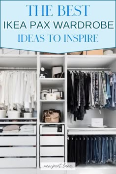 the best ikea pax wardrobe ideas to inspire