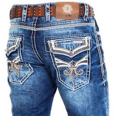 Western Style Denim Jeans With Five Pockets, Western Denim Blue Jeans With Five Pockets, Western Denim Jeans With Pockets, Western Style Denim Blue Jeans, Western Style Denim Blue Jeans With Pockets, Western Denim Blue Jeans With Pockets, Western Style Jeans With Pockets In Denim Blue, Western Denim Jeans, True Religion Jeans Men