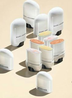 Color Correction Makeup, Makeup Packaging, Desain Pantry, Cosmetic Packaging Design, Marc Jacobs Beauty, Cosmetic Design, Color Corrector, Beauty Packaging