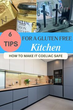 If you or someone in your family has coeliac disease or gluten sensitivity, it's crucial to make your kitchen safe and gluten-free since even a tiny speck of gluten can cause illness.

In this guide, I'll walk you through 6 practical tips to transform your kitchen into a safe, gluten-free zone, ensuring you can cook without worry and enjoy your meals! Kitchen Tools And Equipment, Coeliac Disease, Gluten Free Kitchen, Reading Food Labels, Food Swap, Gluten Sensitivity