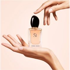 Experience a chic enchanting women's fragrance SI Eau de Parfum by Giorgio Armani Beauty. Revel in the may rose, blackcurrant nectar and blond wood musk notes. | Armani Beauty Si Eau De Parfum - 3.4 Oz/100 ml | 3.4 oz./100 ml Large | Women's Perfume Womens Fragrances., Chanel Instagram, Chic Perfume, Giorgio Armani Perfume, Armani Perfume, Dior Parfum, Armani Fragrance, Giorgio Armani Beauty, Armani Si