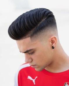 Best Fade Haircuts, Mens Hairstyles Fade, Gents Hair Style, Men's Hairstyle, Mens Hairstyles Thick Hair, Faded Hair, Haircut Designs, Men Haircut Styles, Cool Hairstyles For Men