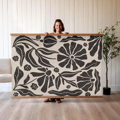 Tapestry Boho Wall Art Extra Large Wall Art Tapestry Wall Hanging Modern Botanical Wall Art Floral Art Canvas Wall Art 601 - Etsy Floral Art Canvas, Nursery Art Girl, Wall Murals Painted, Modern Botanical, Art Tapestry, Wall Art Floral, Oversized Wall Art, Hanging Canvas