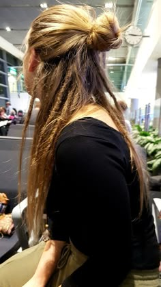 Rasta Braids, Half Dreads, Dread Bun