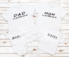 Family Matching Shirts - Unisex Short Sleeve T-Shirt Shirts Are Priced Individually. Please Add Both Styles To Your Cart If You Want The Set. We use Bella + Canvas 3001 premium t-shirts which have a soft and light feel, It's very comfy and with it's unisex sizing it's perfect for both men and women. Perfect For Your Entire Family! HOW PURCHASING THE FAMILY SET WORKS: Choose the shirt style design then shirt color and size you want and click add to cart, then you'll need to repeat this step for e Mommy And Me Shirts, School Shirt Designs, Outfits Vacation, Family Matching Shirts, Outfits Matching, Family Reunion Shirts, Family Road Trip, Matching Family Shirts, Reunion Shirts