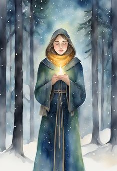 uplifting Yule affirmations designed to help you connect with the magic of the winter solstice for pagans and witches Winter Solstice Meditation, Yule Witchcraft, Yule 2024