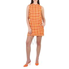 Gucci Ladies Dresses. Fashion category: Casual Dresses. SKU: 597477 ZACQC 6405. Color: Multicolor. Gucci Checkered Tweed Shift Dress. Crafted from wool in a checkered pattern, this dress from Gucci featuresa ribbed crewneck, a sleeveless design, a rear zip fastening and a short length. Material: 100% Wool. Made in Italy. Tweed Shift Dress, Ladies Dresses, Checkered Pattern, Shift Dress, Casual Dresses, Gucci, Crew Neck, Womens Dresses, Wool