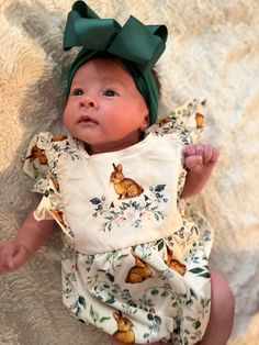 Emmy's 2022 Easter Outfit--only $7.99 Easter Baby Girl Outfits, Baby Easter Dress Infants, Baby Easter Outfit Girl, Baby Easter Dresses, Family Easter Outfits, Newborn Easter Dress, Easter Newborn, Easter Clothes