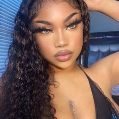 2Dadoll Gray Contacts On Black Women, Dark Skin Blue Eyes, Headshot Reference, Chola Makeup, Goth Mommy, Let Me Introduce Myself, Wigs Braids, Cosmetic Contact Lenses, Girl With Green Eyes