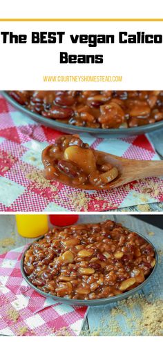 the best vegan calico beans recipe