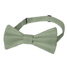 This exquisite Pistachio color bow tie matched to Azazie dresses features a fresh and muted green hue, perfect for weddings of all seasons and other special occasions. Knotty Tie Co. is not affiliated with Azazie. We print our own textiles with colors that match closely to Azazie's swatches. Green Adjustable Tie For Party, Adjustable Green Tie For Party, Adjustable Green Ties For Party, Elegant Green Tie For Spring, Elegant Green Ties For Spring, Elegant Solid Color Bow For Wedding, Elegant Green Spring Ties, Solid Color Wedding Tie With Satin Bow, Solid Wedding Tie With Satin Bow