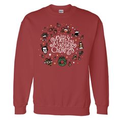 Christmas Icons, Celebrities, Sweatshirts, Christmas, Red