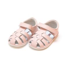 Angel Baby Girls Christie Leather Fisherman Sandal (Baby) – L'Amour Shoes Angel Shoes, Angel Baby Girl, Baby Walking Shoes, Toddler Sandals Girl, Baby Walking, The Fine Print, Baby Pink Colour, Baby Sandals, Stylish Sandals