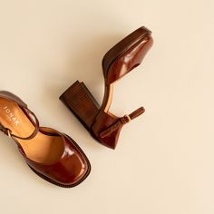 Funky Shoes, Platform Mary Janes, Chestnut Brown, Swag Shoes, Pretty Shoes, Cute Shoes