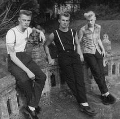 Greaser Guys, Rockabilly Boys, Derek Ridgers, Greaser Girl, Rockabilly Cars, Teddy Girl, Rockabilly Hair, Teddy Boys