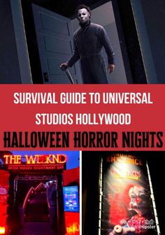 Halloween Horror Nights HHN Guide at Universal Studios Hollywood Hollywood Horror Nights, Halloween Horror Nights Hollywood, Universal Horror Nights, Halloween Horror Nights Orlando, Halloween Universal, Universal Studios Halloween