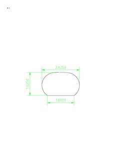 a drawing of a toilet seat with measurements