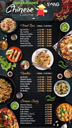 Resto Menu Design, Fast Food Menu Design Ideas, Chinese Menu Design, Restaurant Menu Design Ideas, Menu Design Ideas Templates, Restaurant Menu Ideas, Catering Menu Design, Menu Design Inspiration, Cafe Menu Design